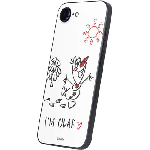 Disney Frozen I Am Olaf Art iPhone 16e Skin